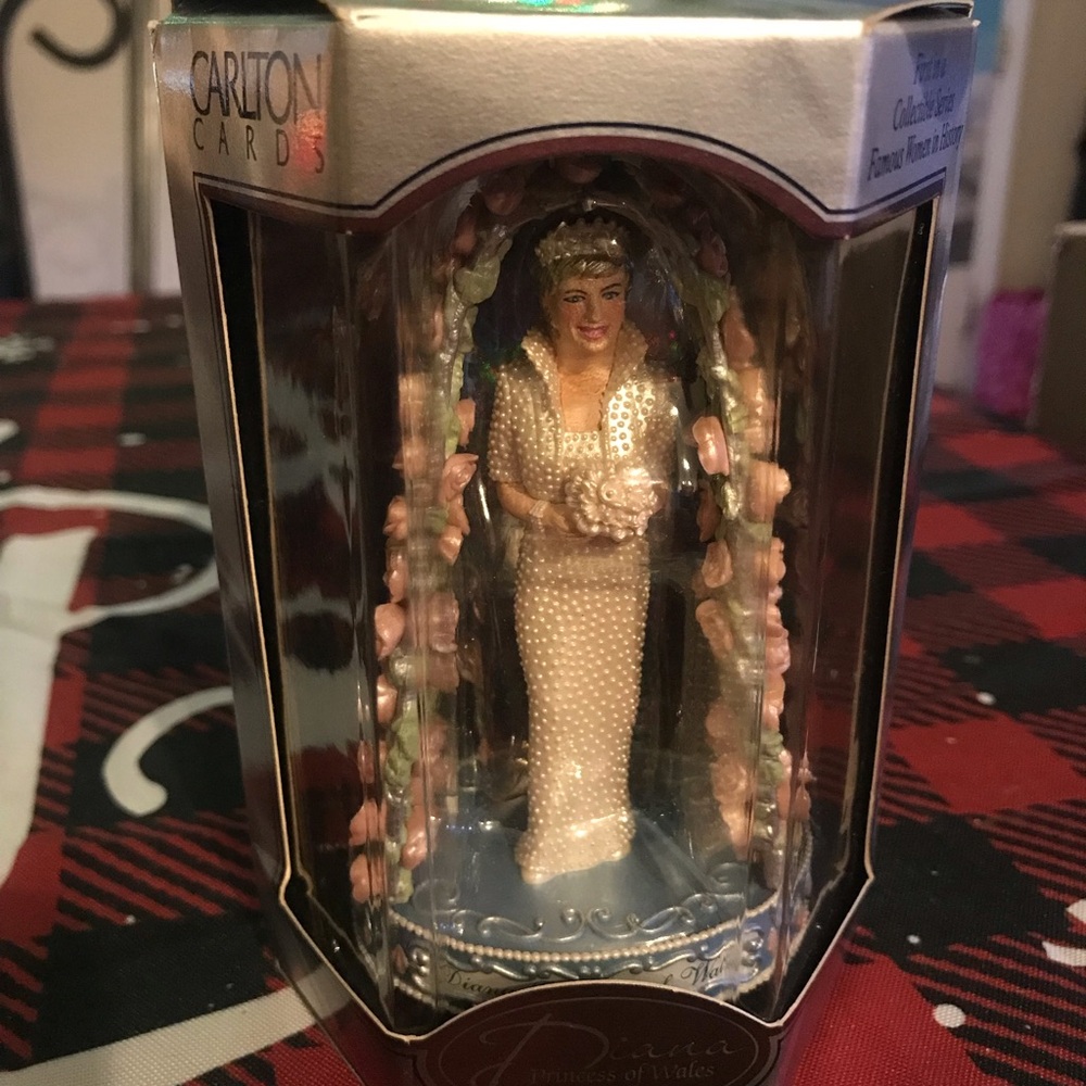 Princess Diana Collectible Ornament, 1988, 10th anniversary